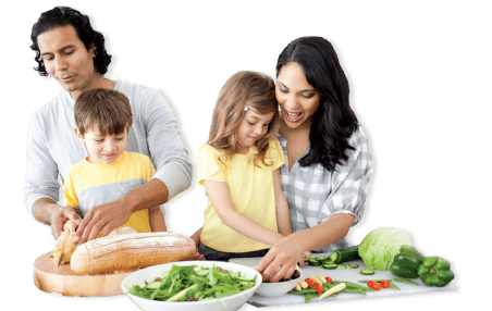 healthy family